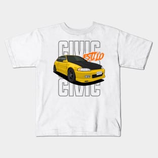 Honda Civic EG6 Kids T-Shirt